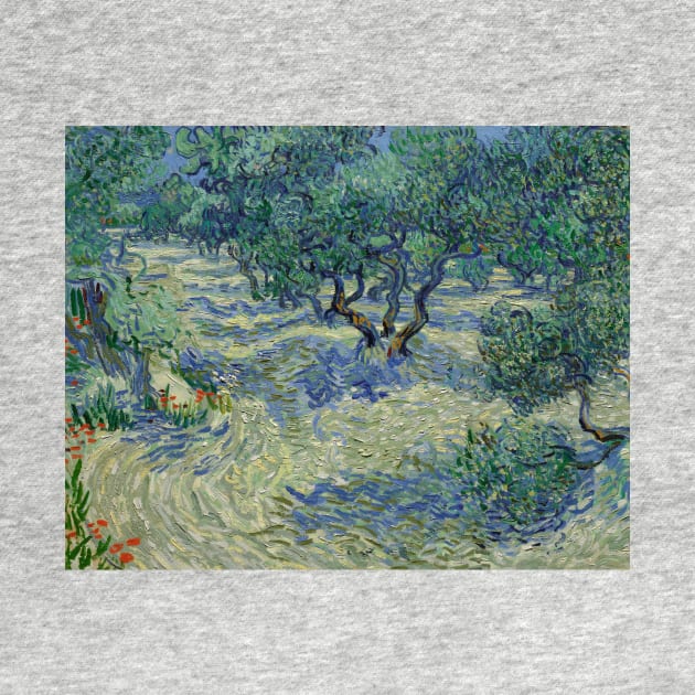 Olive Orchard by Vincent van Gogh by Classic Art Stall